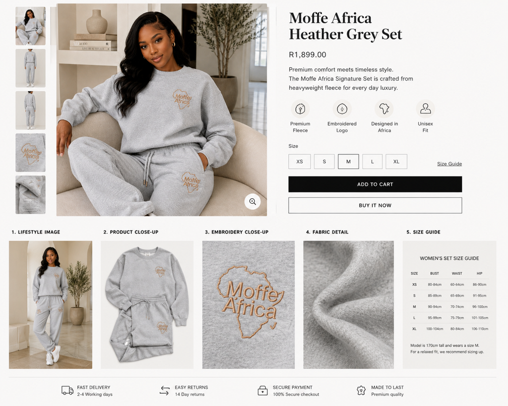 Moffe Africa Signature Set