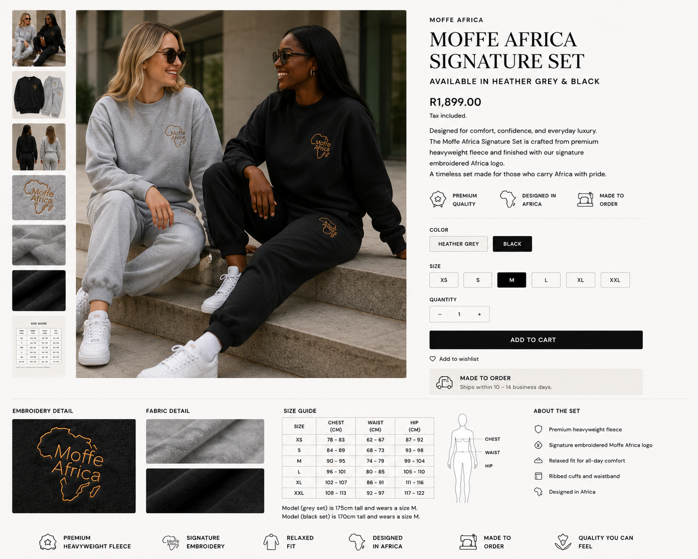 Moffe Africa Signature Set